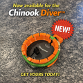 Chinook diver holder