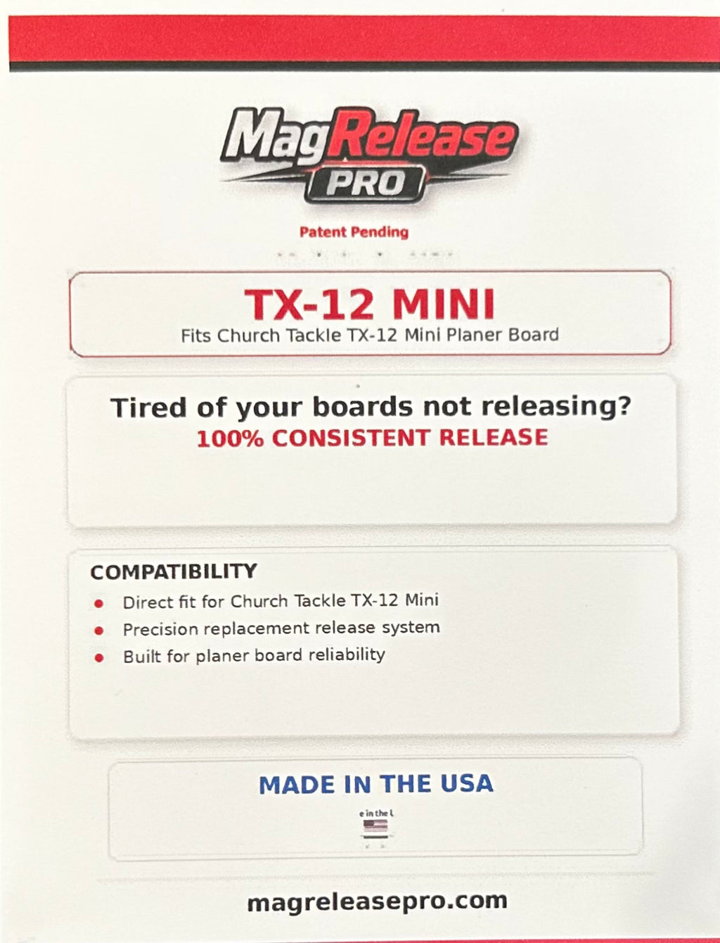MagRelease - Church TX-12 Mini