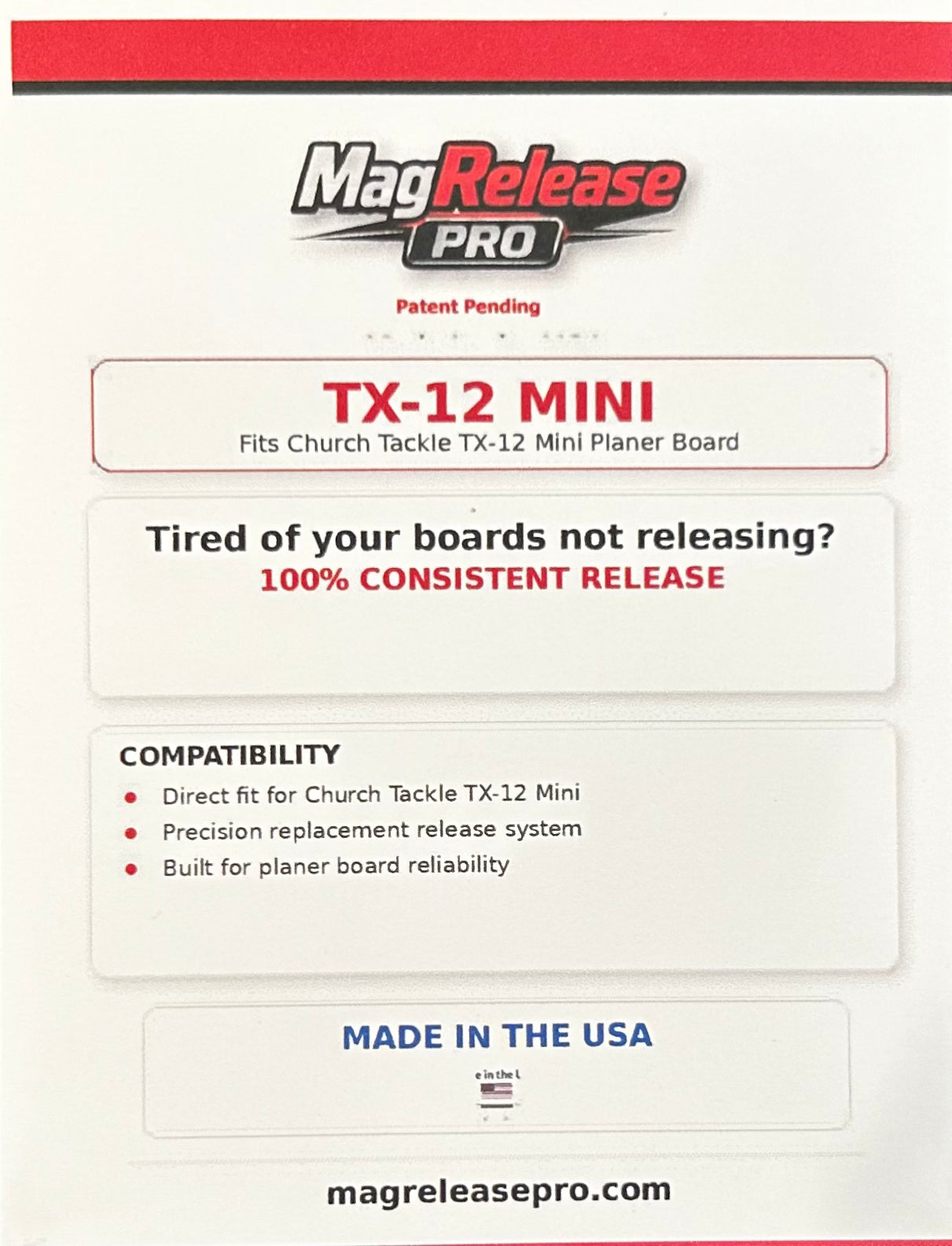 MagRelease - Church TX-12 Mini