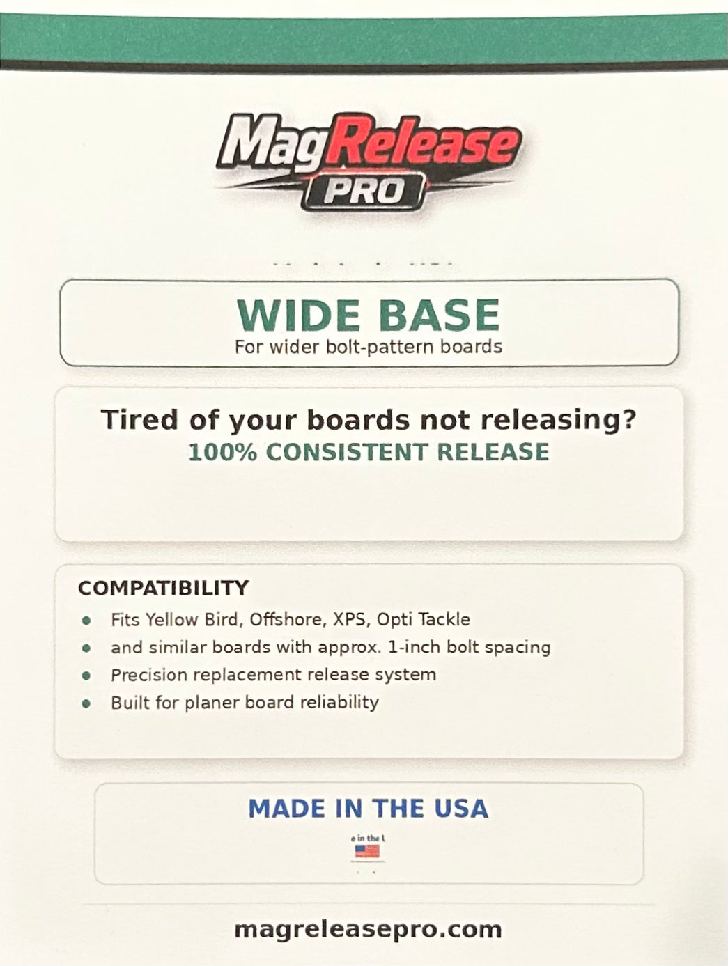 MagRelease - Wide base